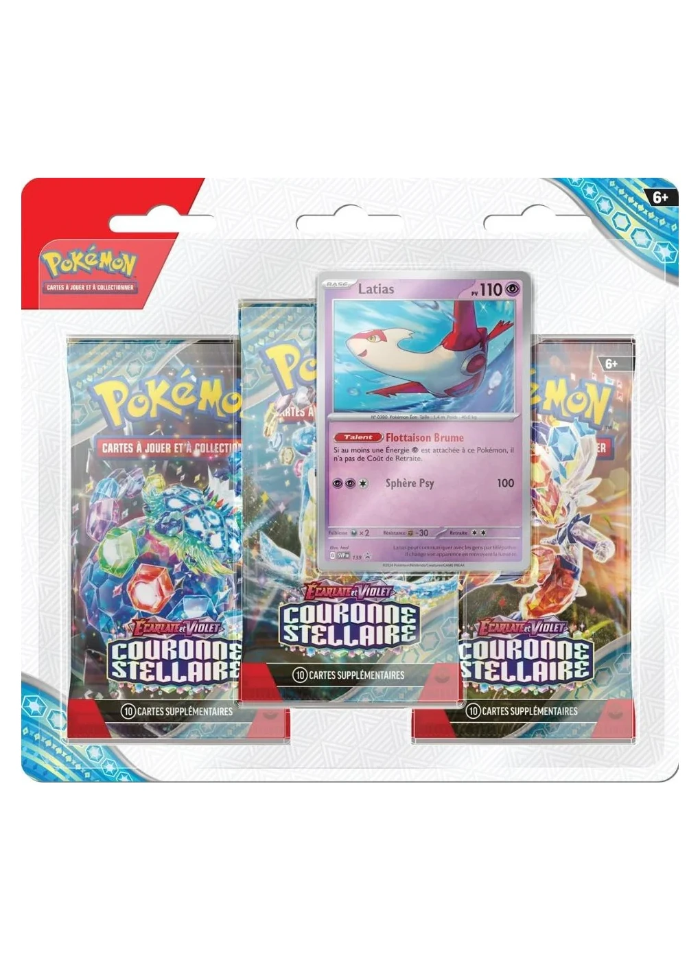 Tripack Pokémon Couronne Stellaire (Français) – ASMODEE