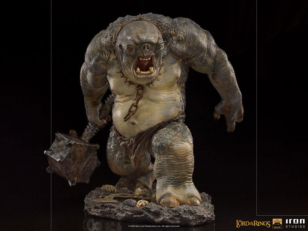 Le Seigneur des Anneaux statuette 1/10 Deluxe BDS Art Scale Cave Troll – IRON STUDIOS