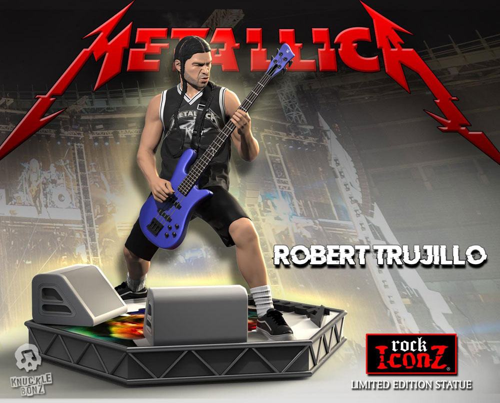 Metallica statuette Rock Iconz Robert Trujillo Limited Edition – KNUCKLEBÕNZ