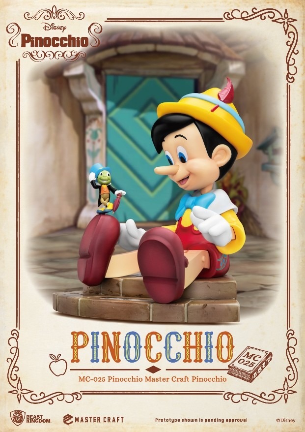 Disney: Pinocchio – Master Craft Pinocchio Statue – BEAST KINGDOM