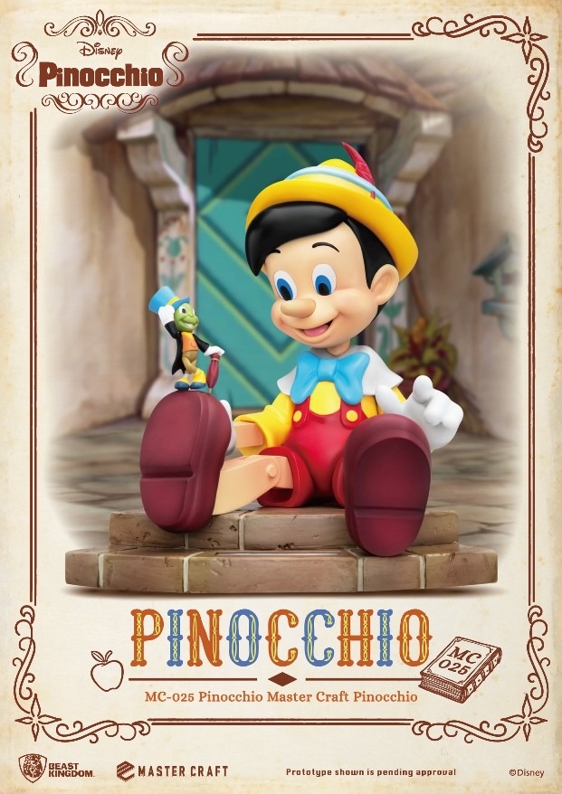Disney: Pinocchio – Master Craft Pinocchio Statue – BEAST KINGDOM