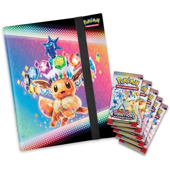 Coffret Classeur Pokémon Evolutions Prismatiques (Français) – ASMODEE