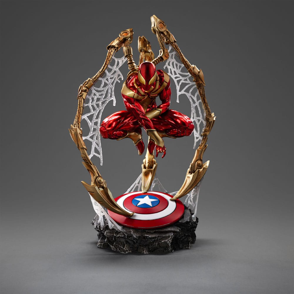 Marvel statuette Art Scale Deluxe 1/10 Spider-man Iron Armor Comics (CCXP Exclusive 2024) – IRON STUDIOS