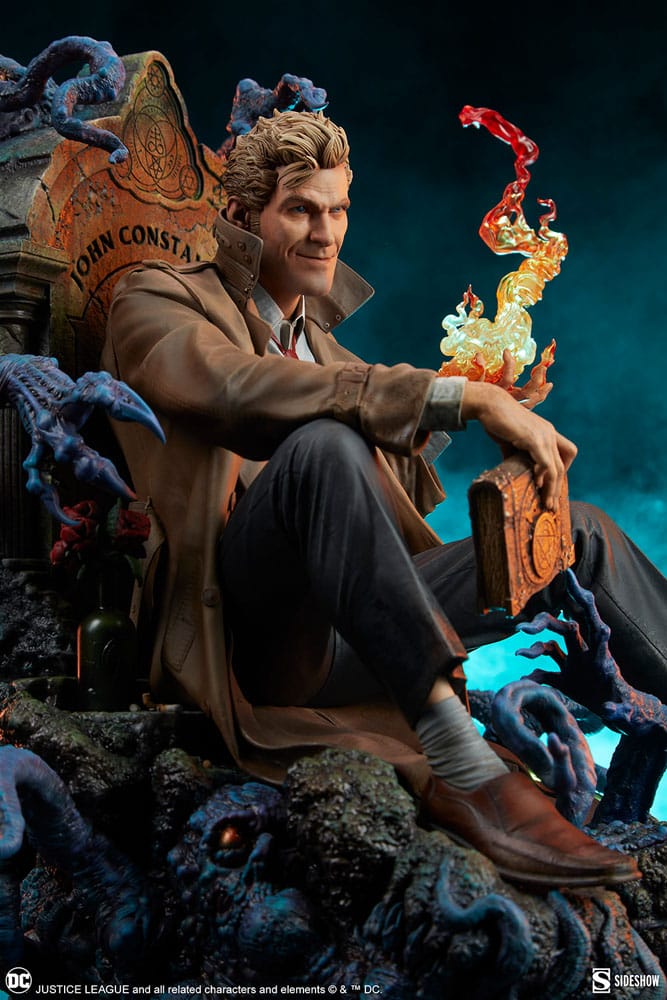 DC Comics statuette Premium Format John Constantine: Just Another Exorcism Hangover – SIDESHOW COLLECTIBLES