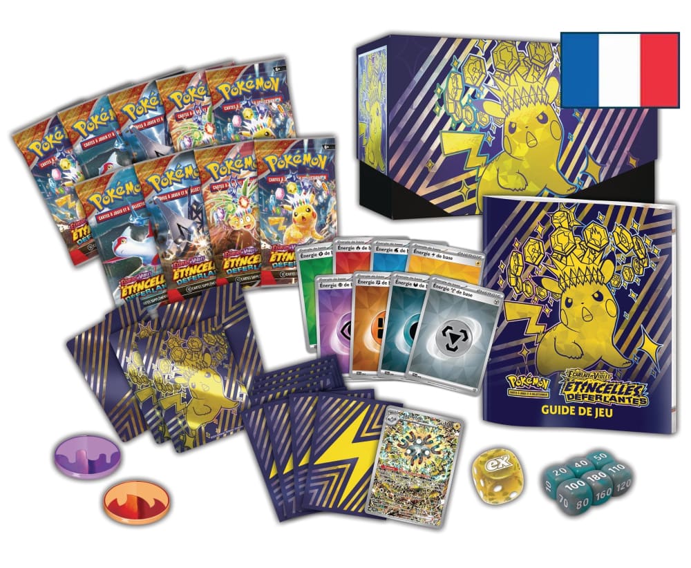 Elite Trainer Box EV08 – Etincelles Déferlantes [FR] – ASMODEE