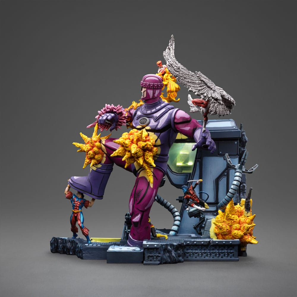 Marvel statuette 1/20 Demi Art Scale X-Men Danger Room Diorama B (Comic Version) – IRON STUDIOS