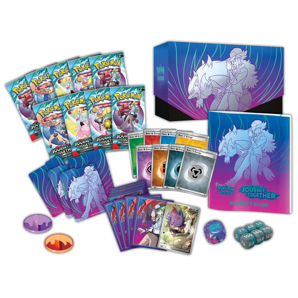 Pokémon – ETB – Coffret Dresseur d&rsquo;Elite – EV09 Ecarlate et Violet – Aventures Ensemble – ASMODEE