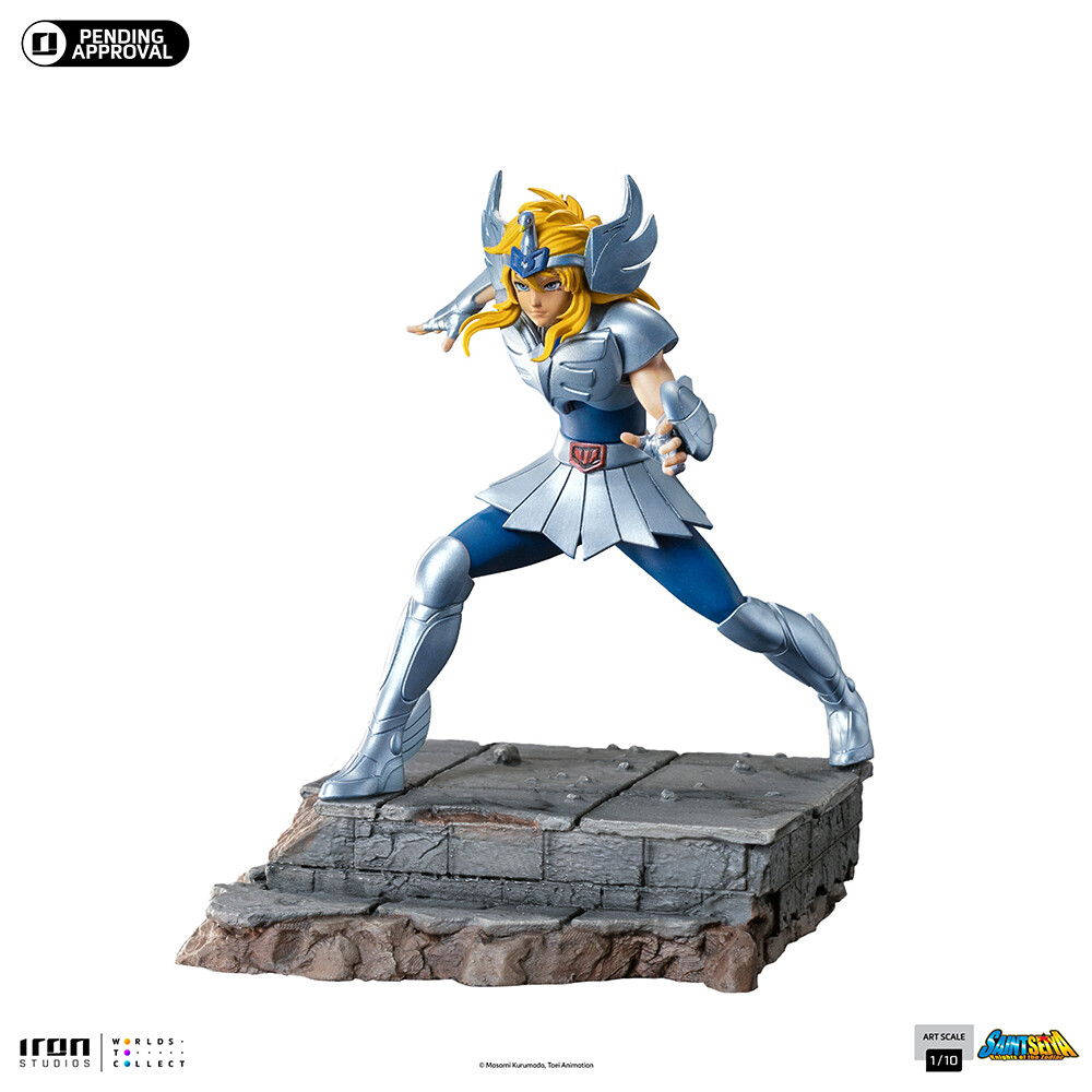 Saint Seiya: Cygnus Hyoga 1:10 Scale Statue – IRON STUDIOS
