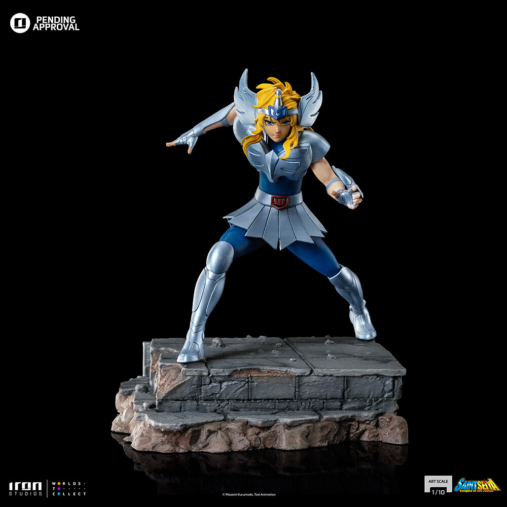 Saint Seiya: Cygnus Hyoga 1:10 Scale Statue – IRON STUDIOS