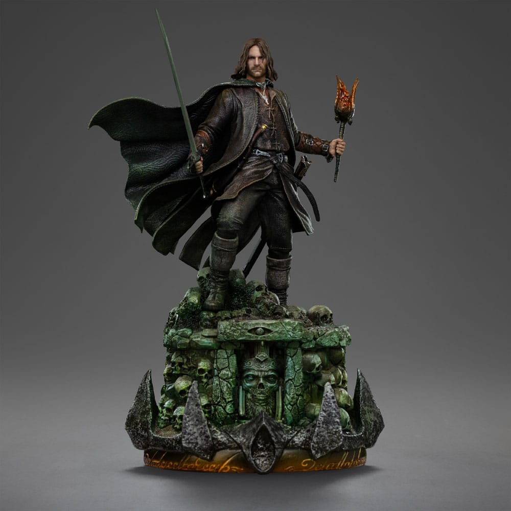 Le Seigneur des Anneaux statuette 1/10 Art Scale Aragorn Unleashed – IRON STUDIOS