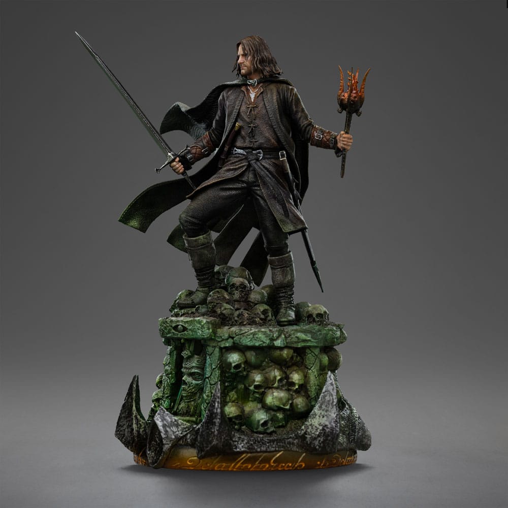 Le Seigneur des Anneaux statuette 1/10 Art Scale Aragorn Unleashed – IRON STUDIOS