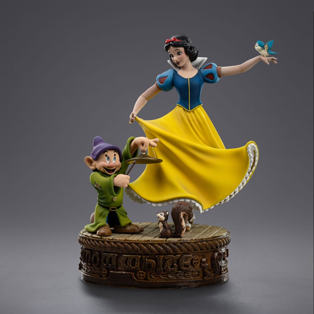 Blanche-Neige et les Sept Nains statuette 1/10 Art Scale Snow White and Dopey – IRON STUDIOS