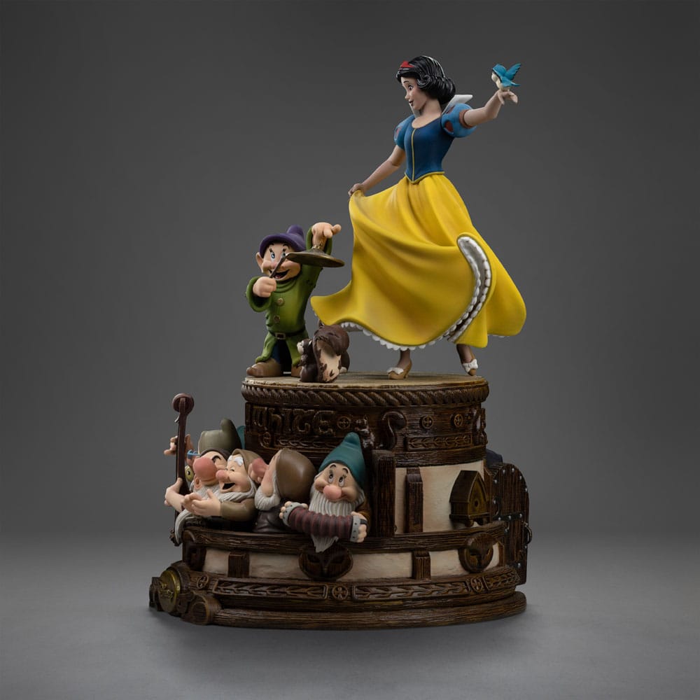 Blanche-Neige et les Sept Nains statuette 1/10 Art Scale Snow White and Dopey Deluxe Edition – IRON STUDIOS