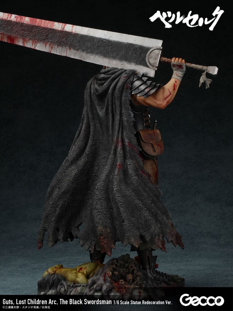 Berserk statuette 1/6 Guts Lost Children Arc The Black Swordsman Redecoration Ver. – GECCO