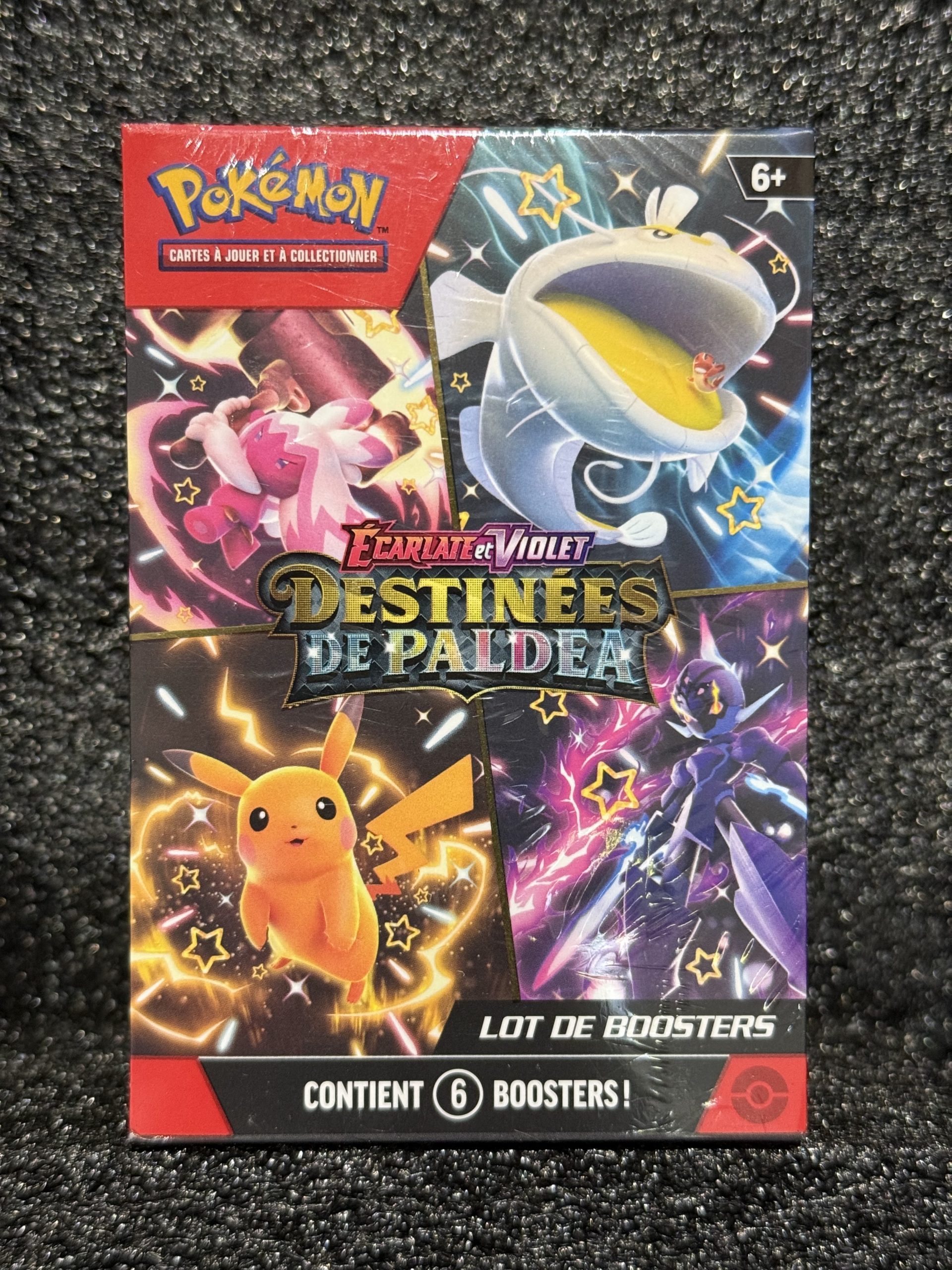 Pokemon – BUNDLE DESTINEE DE PALDEA (6 BOOSTER)