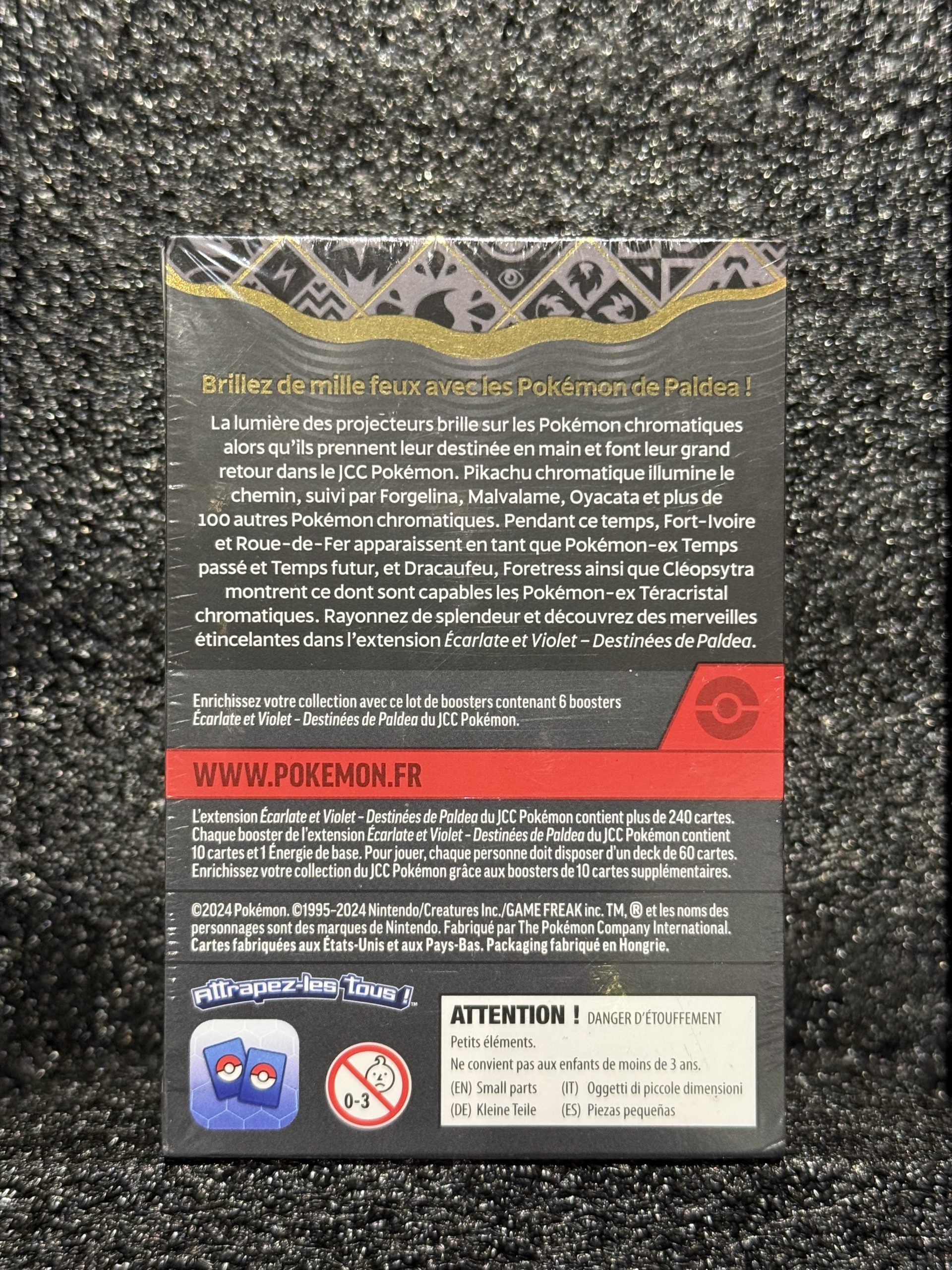 Pokemon – BUNDLE DESTINEE DE PALDEA (6 BOOSTER)