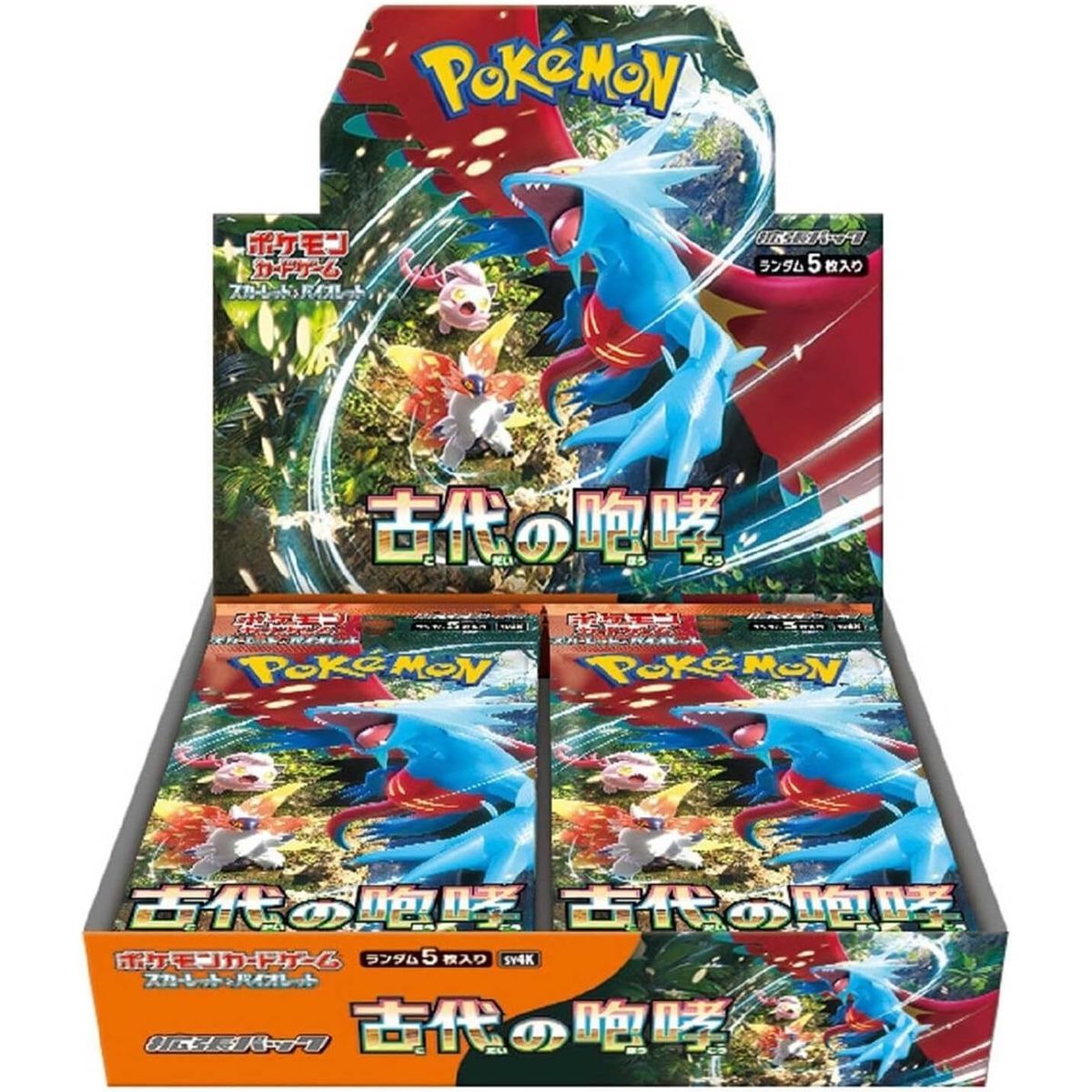 POKEMON – Boîte de 30 boosters – SV4K Ancient Roar – ASMODEE