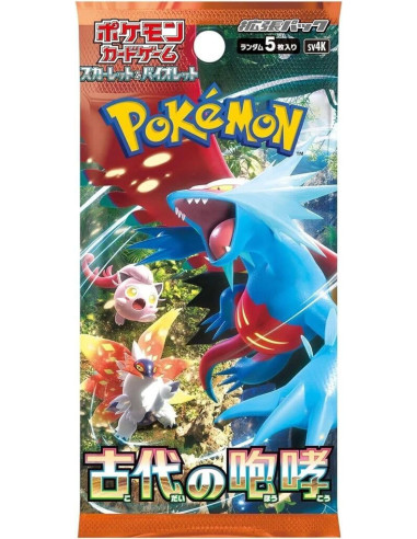 POKEMON – Boîte de 30 boosters – SV4K Ancient Roar – ASMODEE