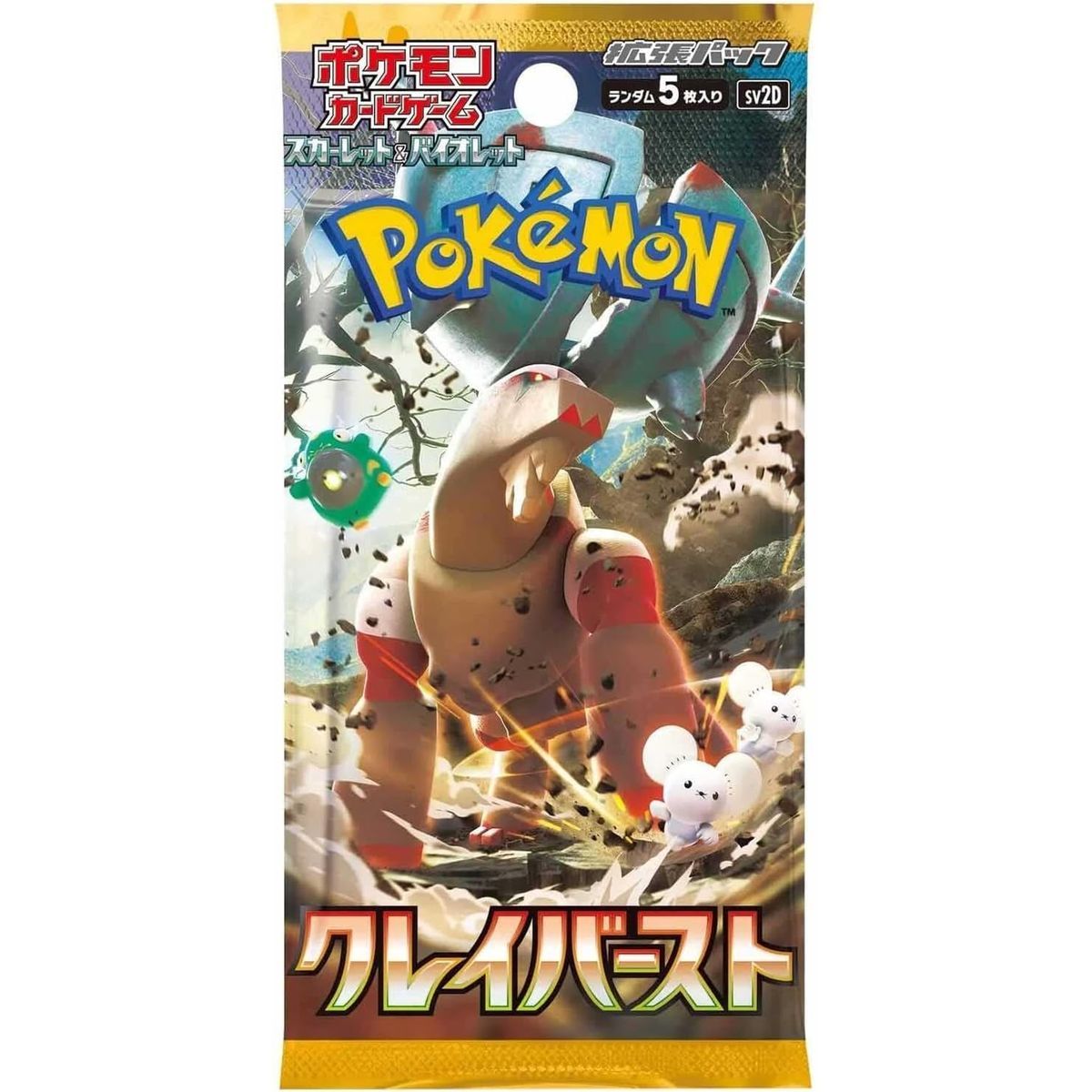 Pokemon – Boite de 30 Booster – Clay Burst Sv2D – ASMODEE