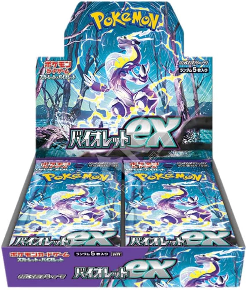 POKEMON – Boîte de 30 boosters – SV1V Violet (Violet) – ASMODEE