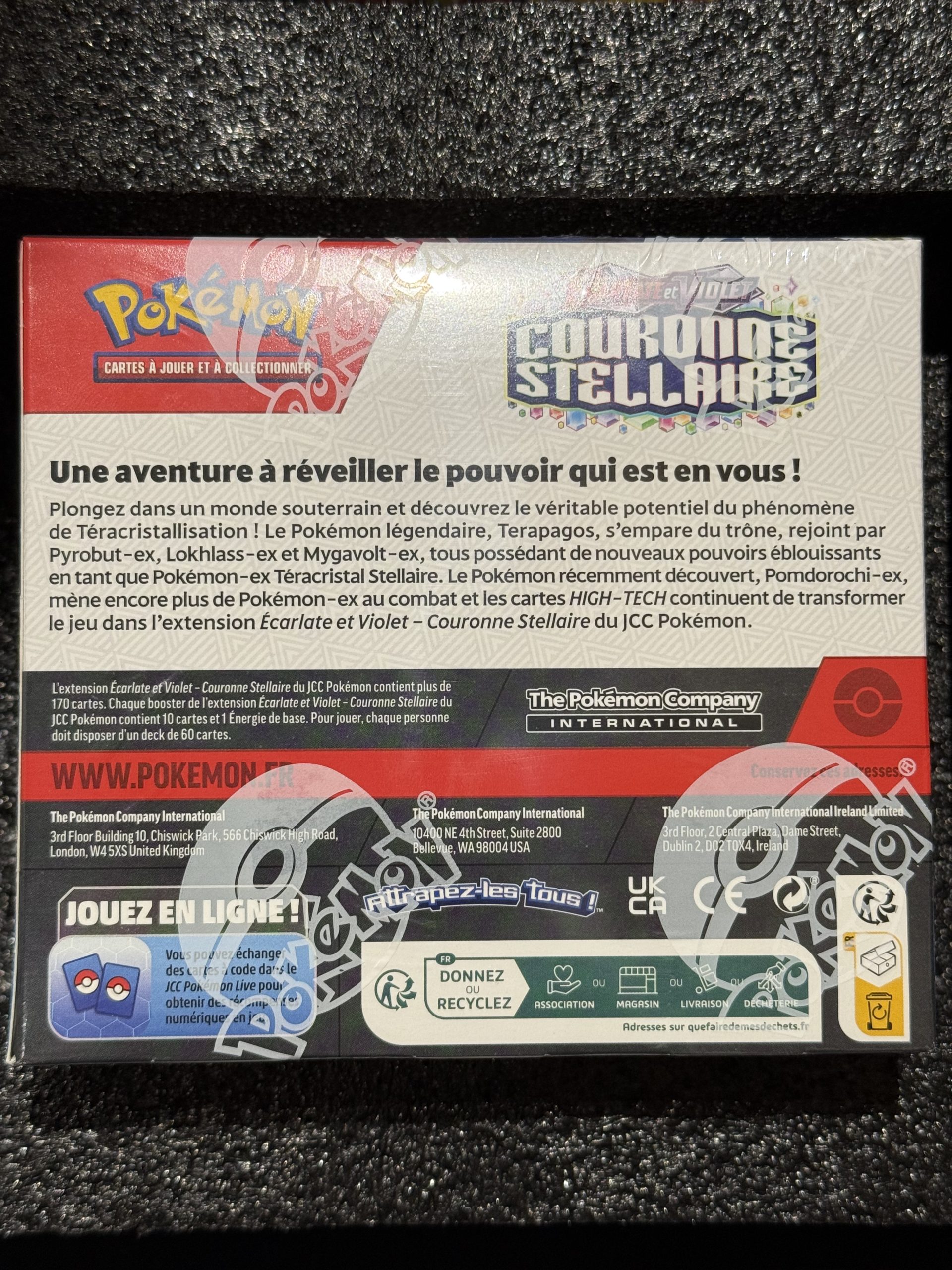 Pokemon – DISPLAY COURONNE STELLAIRE SCELLÉS (FR)