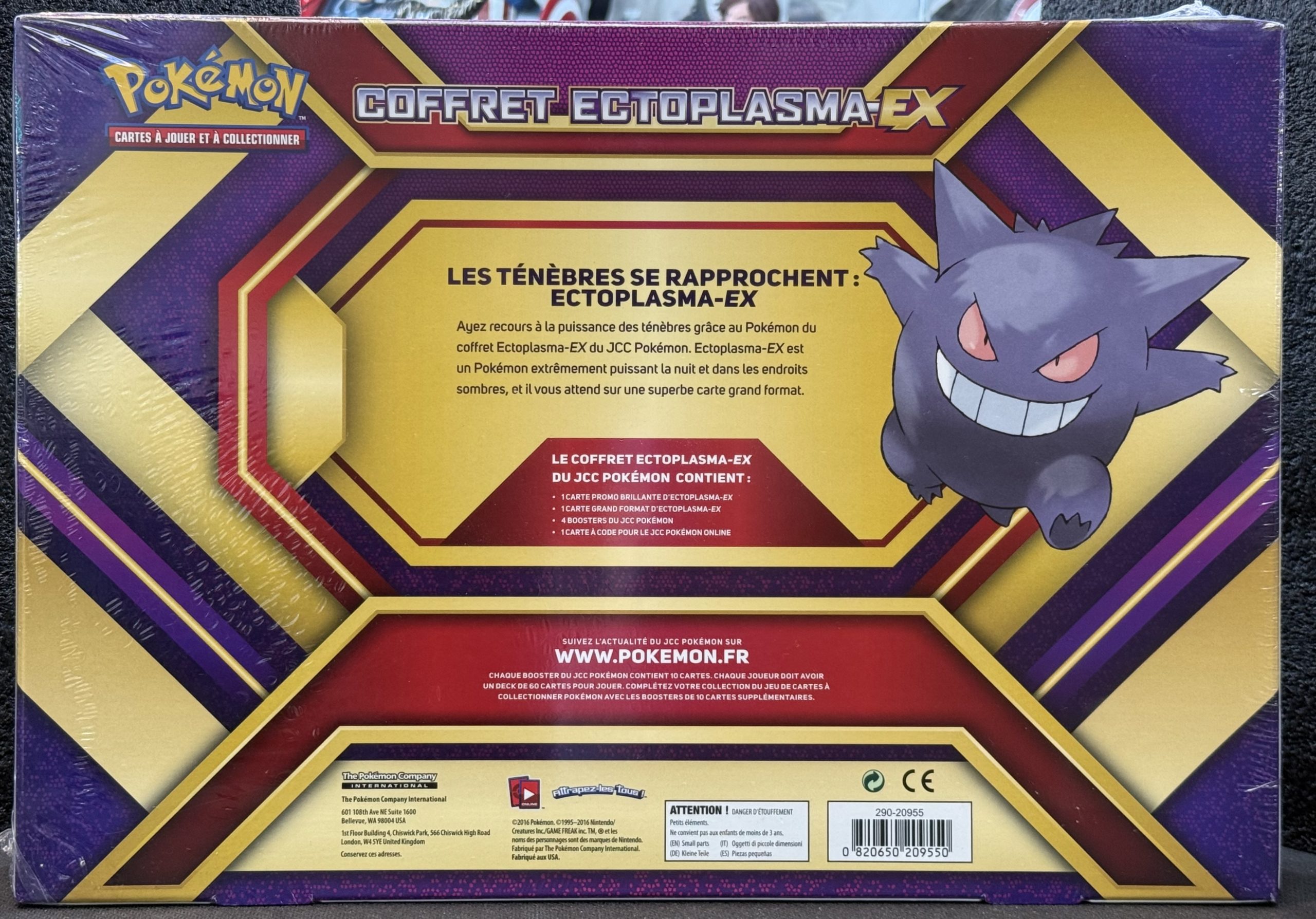 Pokemon – COFFRET ECTOPLASMA-EX 2016 (FR)