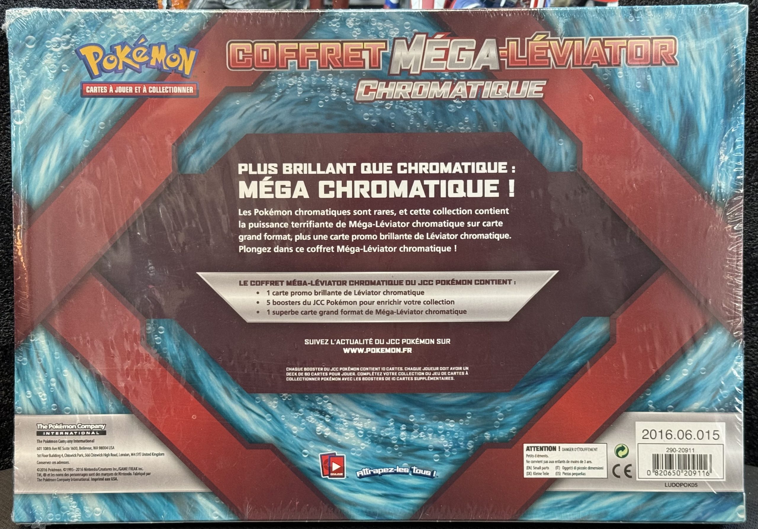 Pokemon – COFFRET MEGA LEVIATOR CHROMATIQUE (FR)