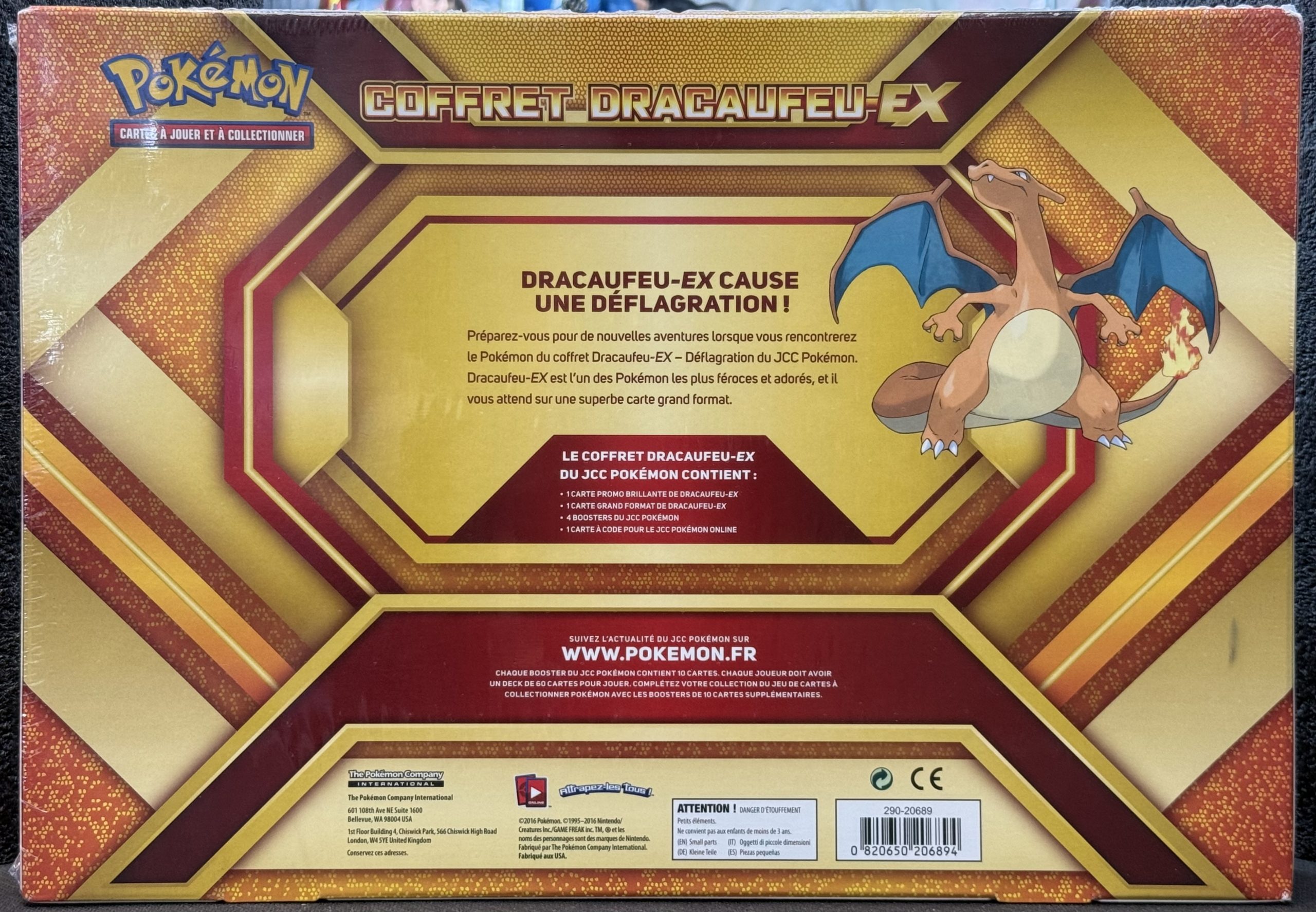 Pokemon – COFFRET DRACAUFEU-EX 2016 (FR)