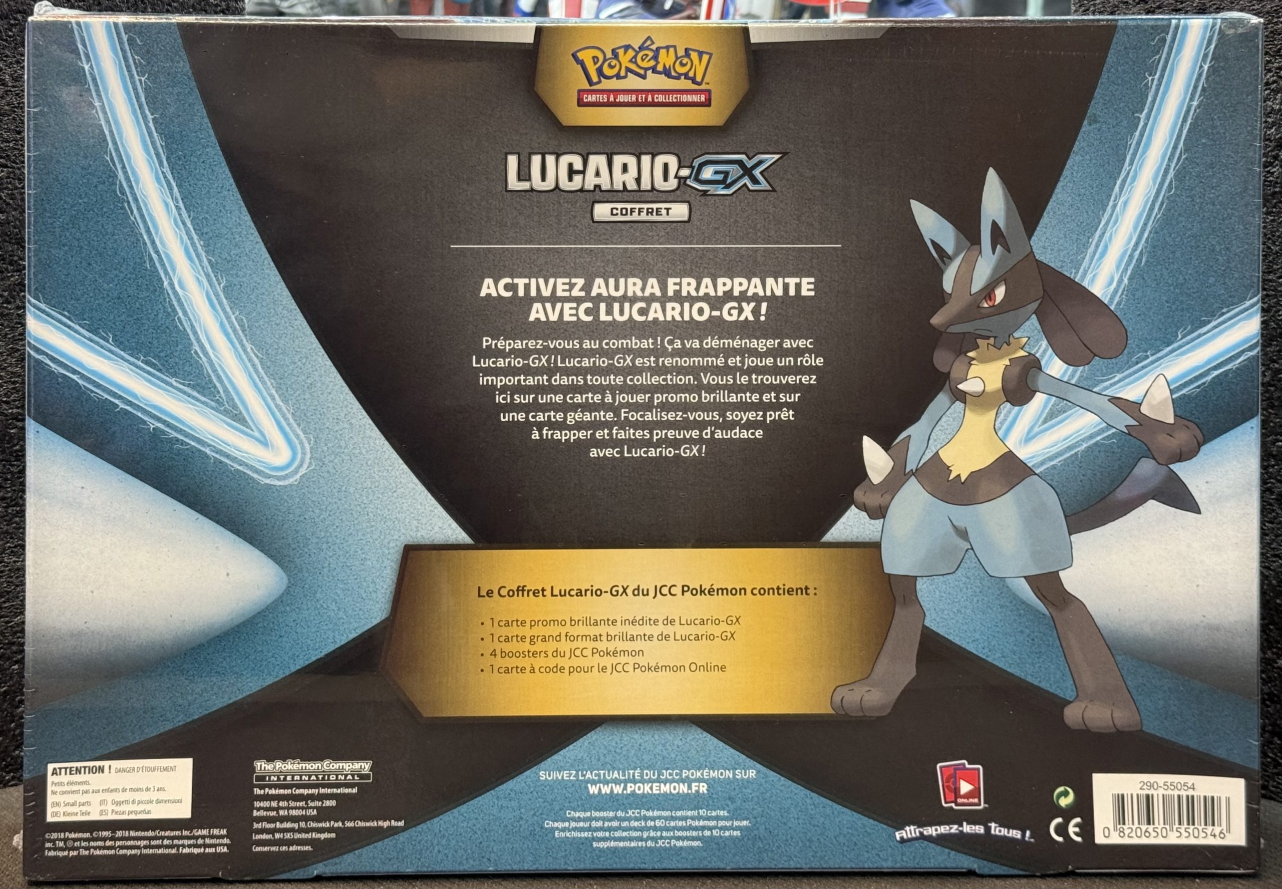 Pokemon – COFFRET LUCARIO-GX 2018 (FR)