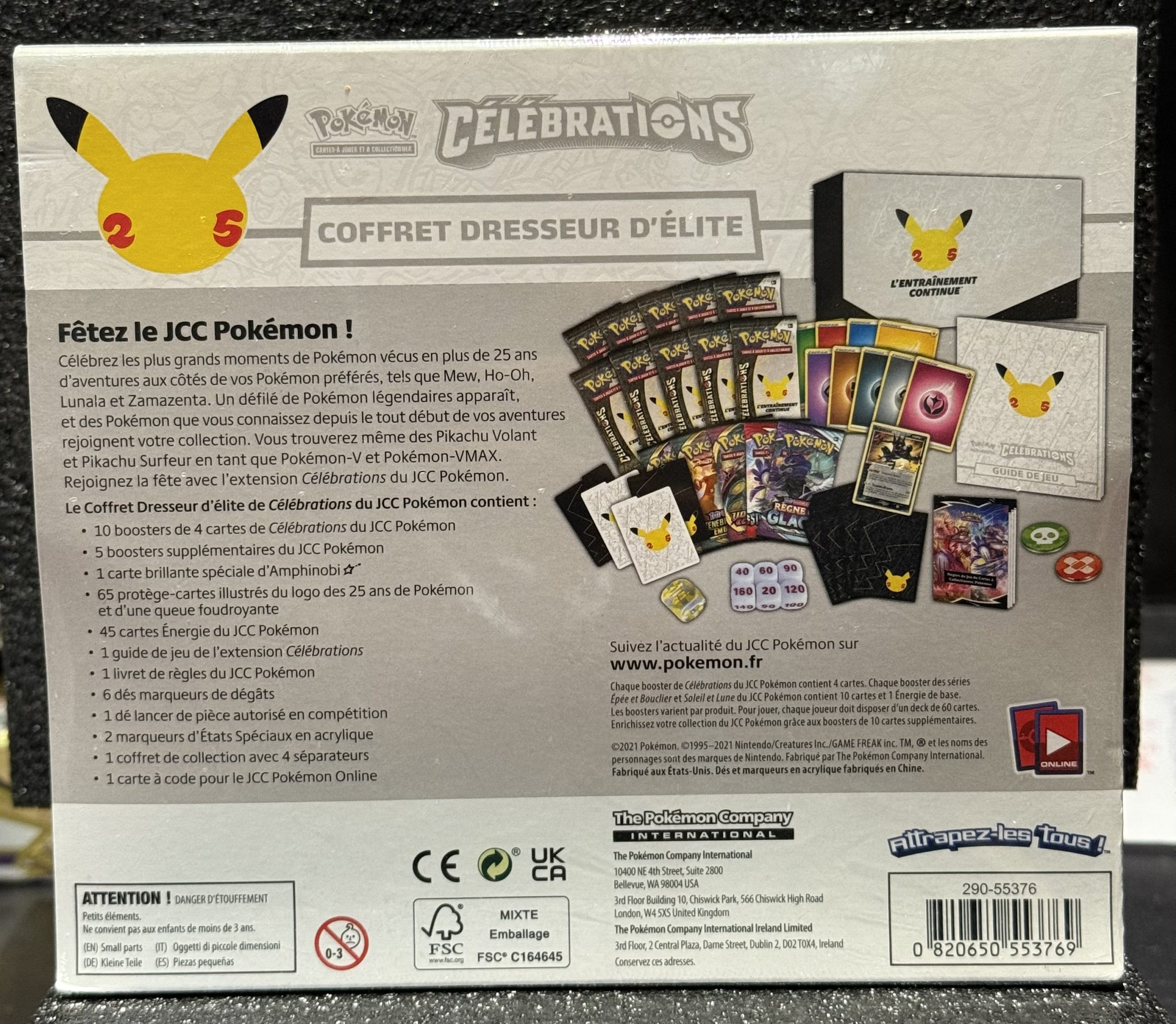 POKÉMON – COFFRET DRESSEUR D’ELITE 25e ANNIVERSAIRE (FR)