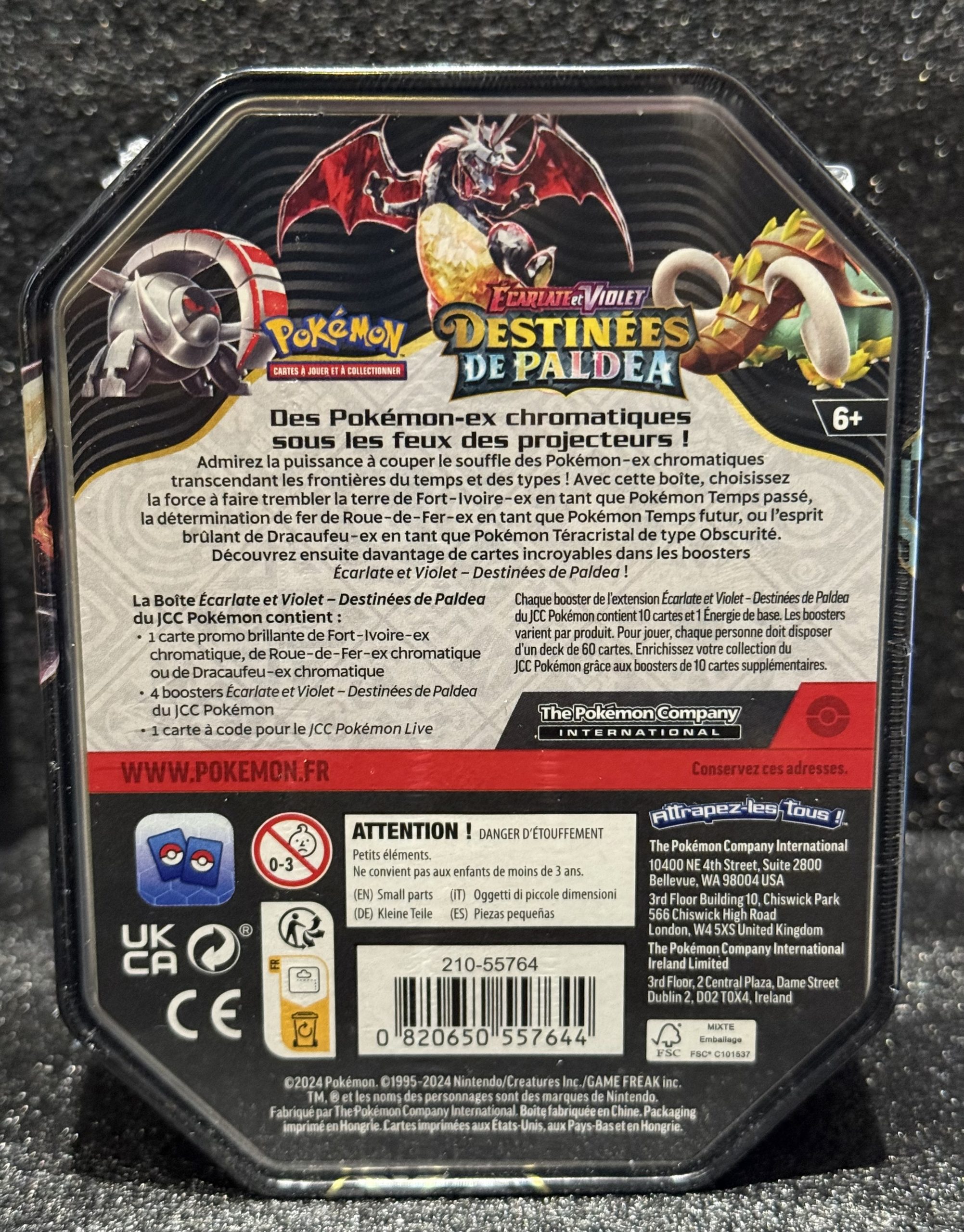 Pokemon – POKEBOX DRACAUFEU-EX 2024(FR)