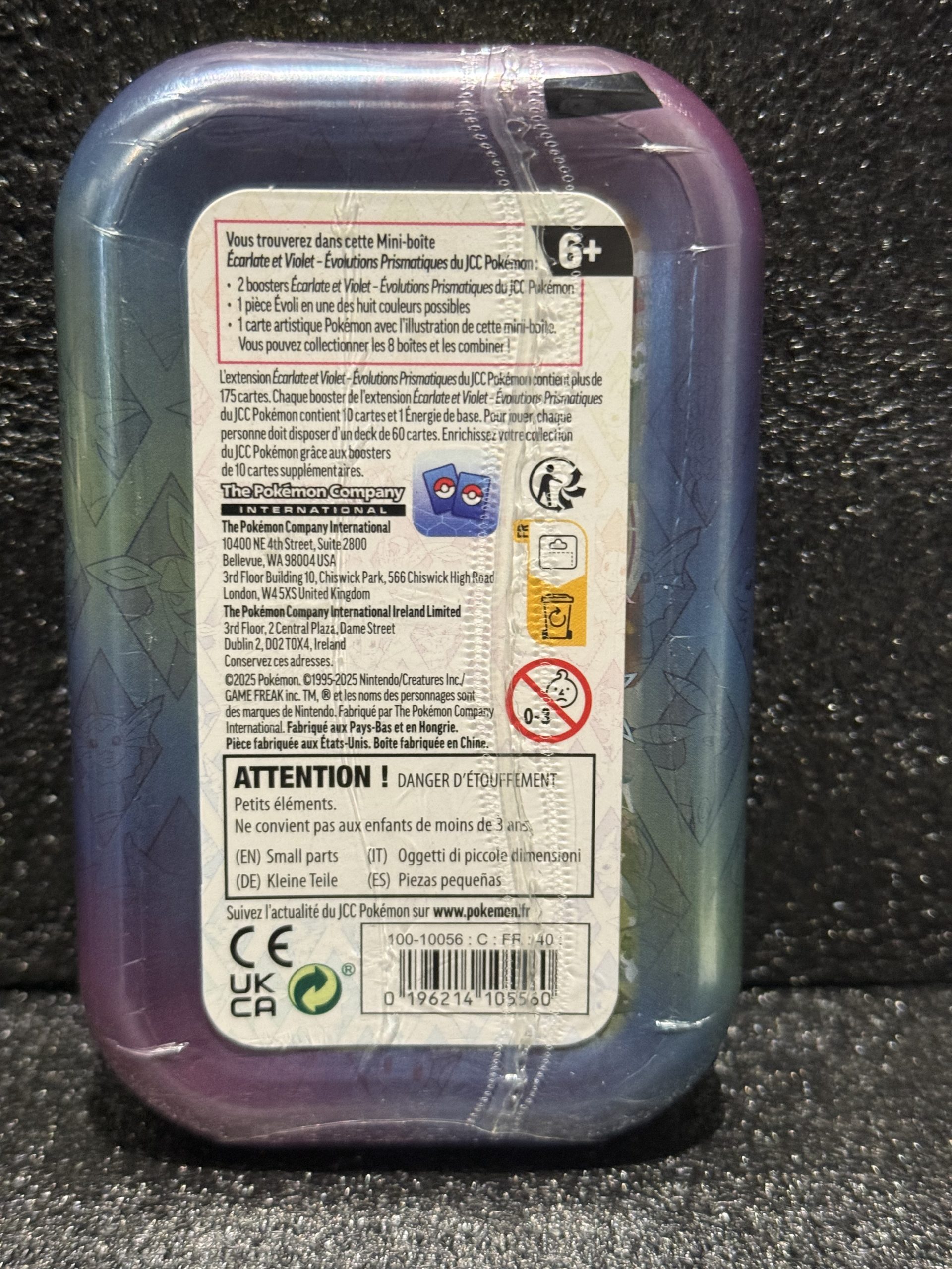 Pokemon – MINI-TINS ÉVOLUTION PRISMATIQUE NOCTALI (FR)