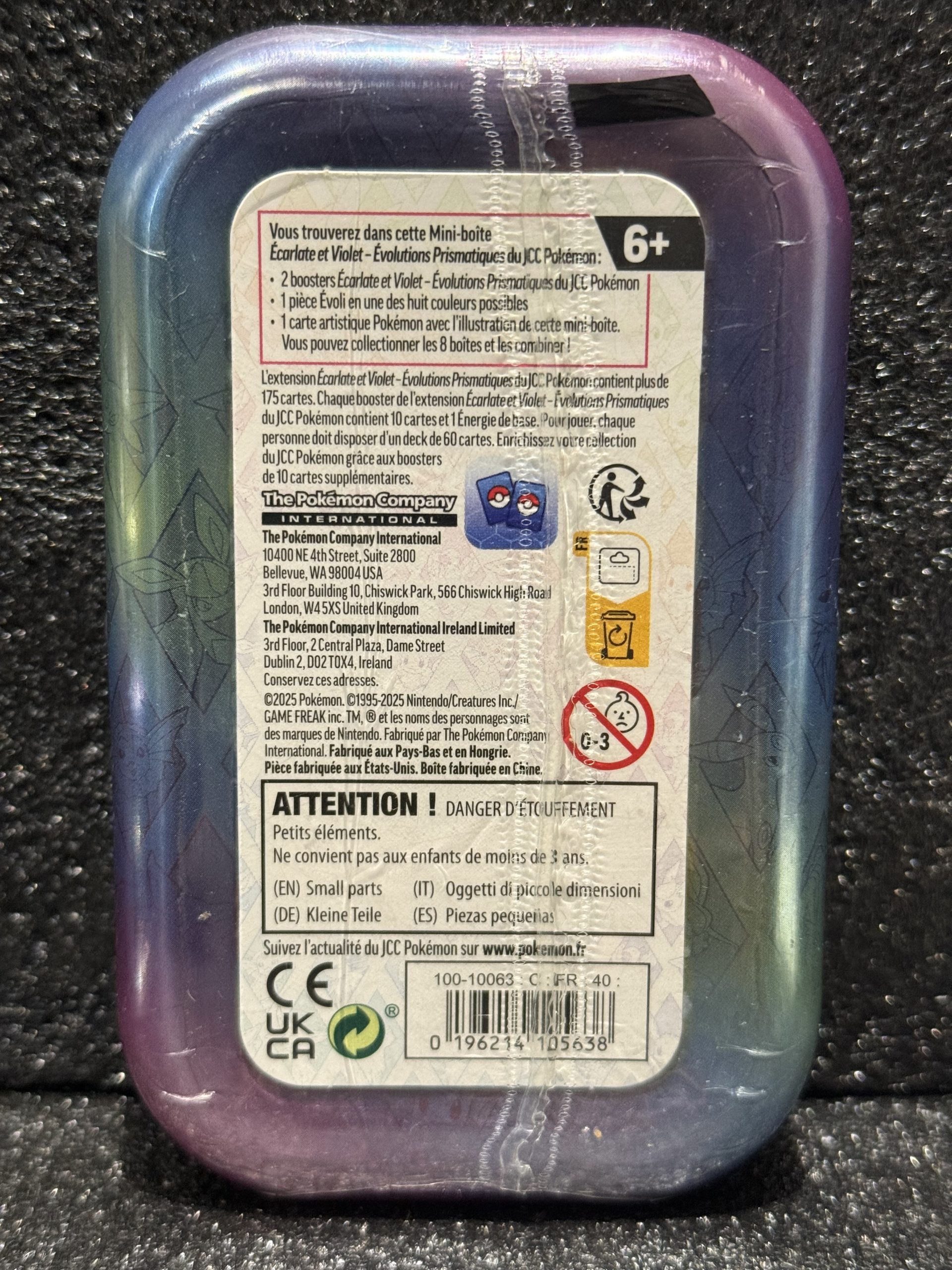 Pokemon – MINI TIN ÉVOLUTIONS PRISMATIQUE MENTALI (FR)