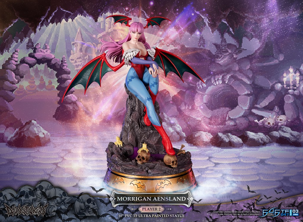 darkstalkers: Morrigan Aensland Player 2 Variant PVC Statue – FIRST 4 FIGURES