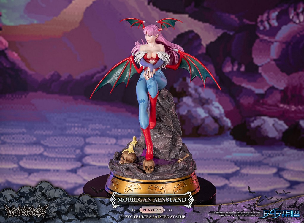 darkstalkers: Morrigan Aensland Player 2 Variant PVC Statue – FIRST 4 FIGURES