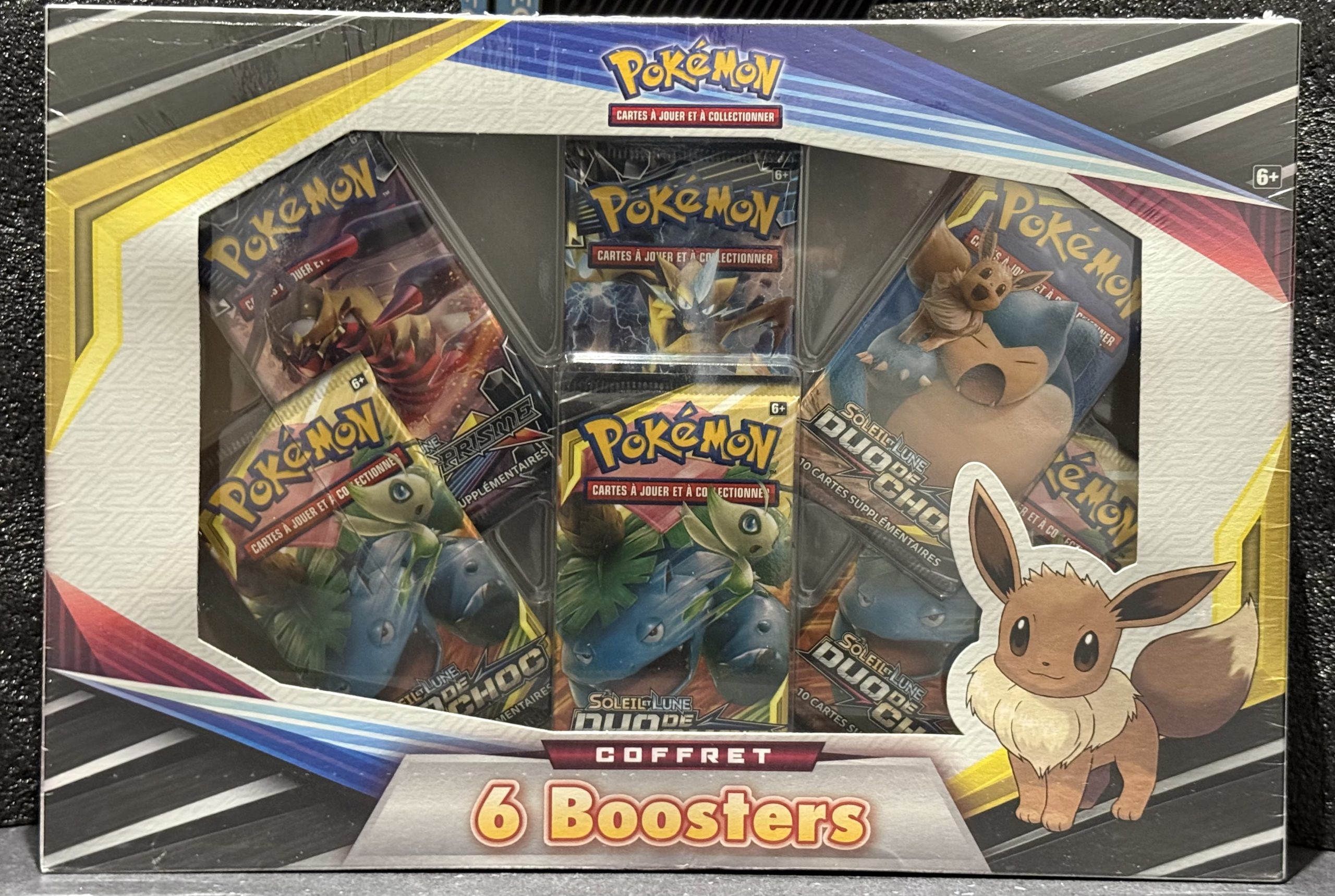 POKEMON -COFFRET 6 BOOSTERS SOLEIL ET LUNE 2017 FR