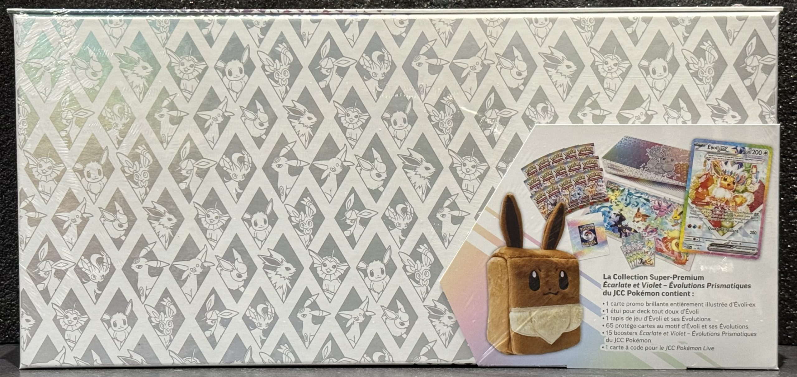 POKEMON – COFFRET COLLECTION SUPER-ULTRA PREMIUM E&V ÉVOLUTIONS PRISMATIQUES (FR)