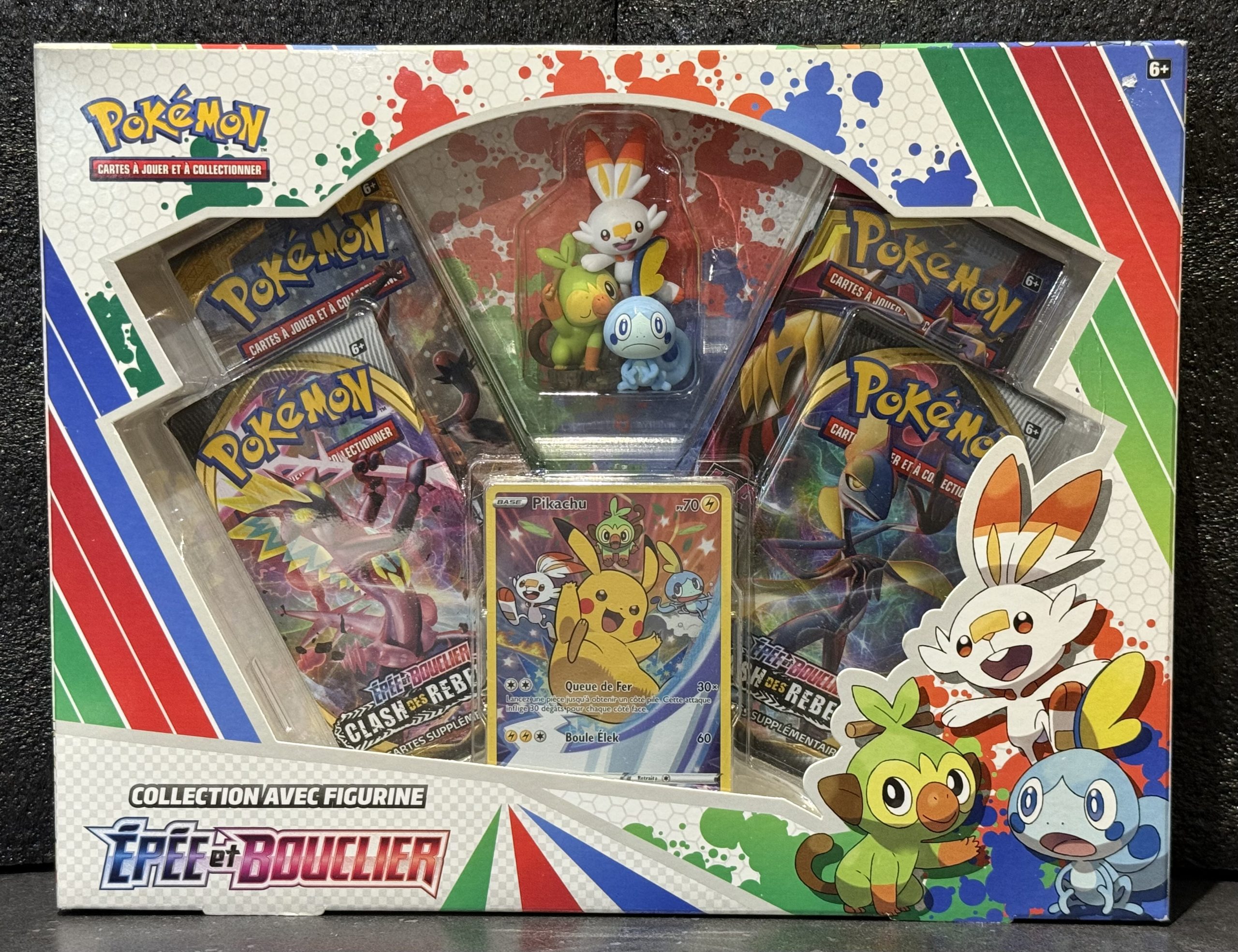 Pokemon -COFFRET E&B COLLECTION AVEC FIGURINE NEUF!
