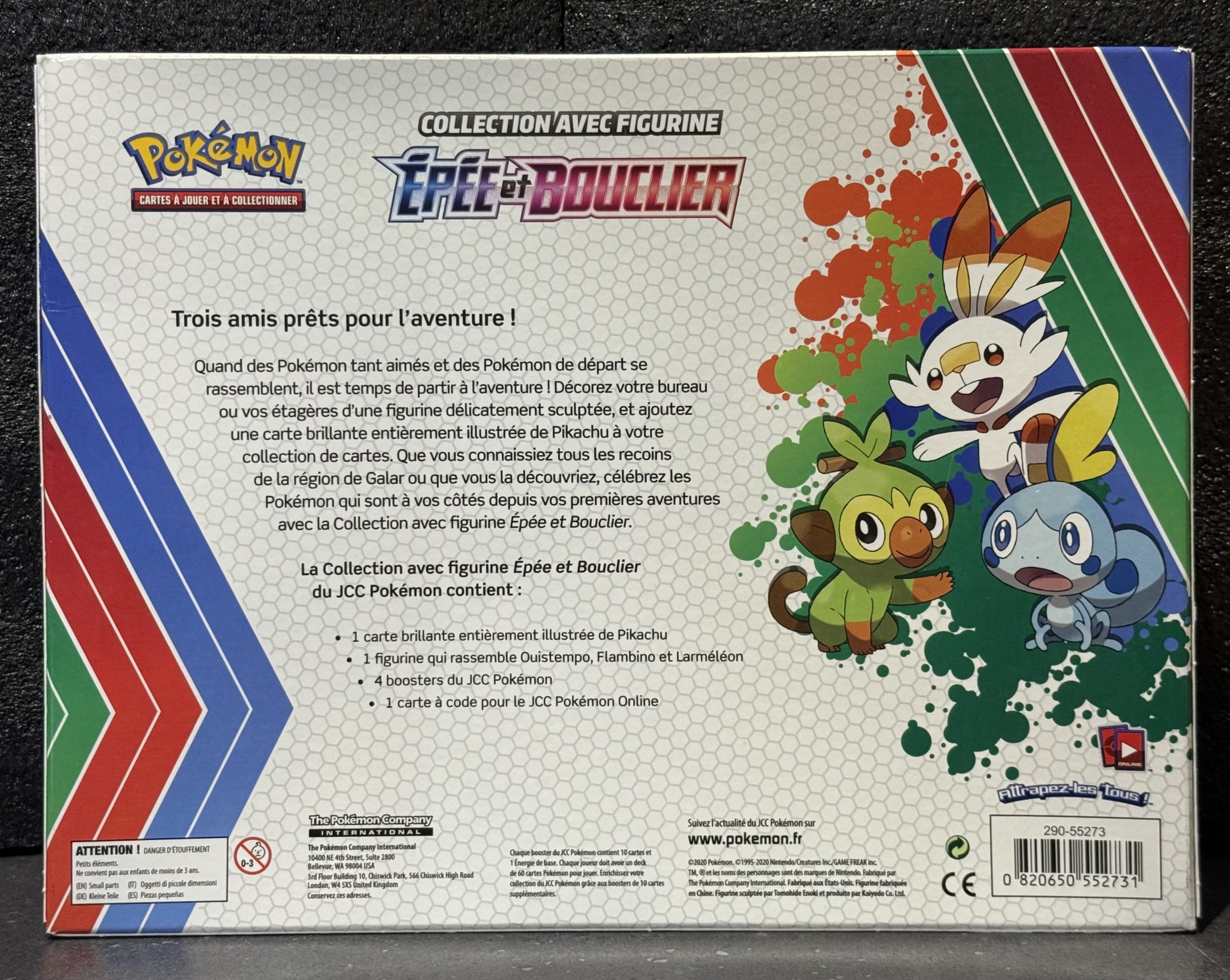 Pokemon -COFFRET E&B COLLECTION AVEC FIGURINE NEUF!