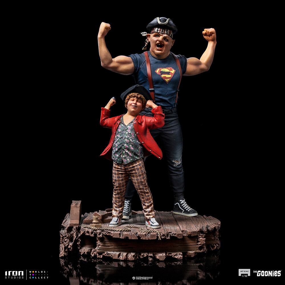 The Goonies: Sloth and Chunk 1:10 Scale Statue – IRON STUDIOS