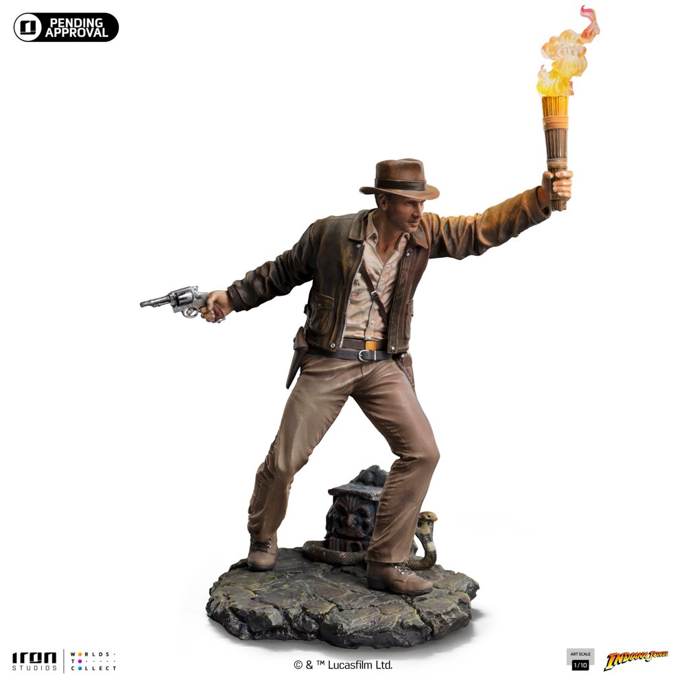 Indiana Jones: Indiana Jones 1:10 Scale Statue – IRON STUDIO