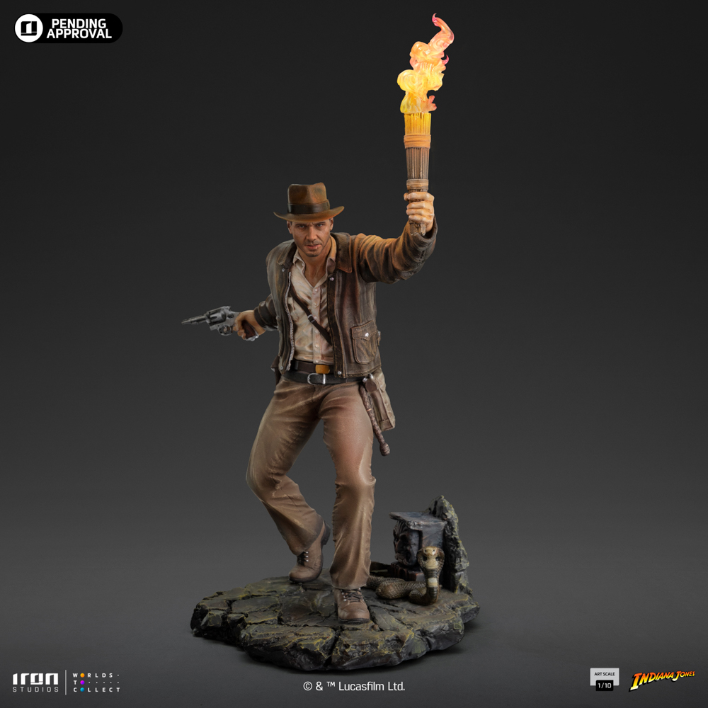Indiana Jones: Indiana Jones 1:10 Scale Statue – IRON STUDIO