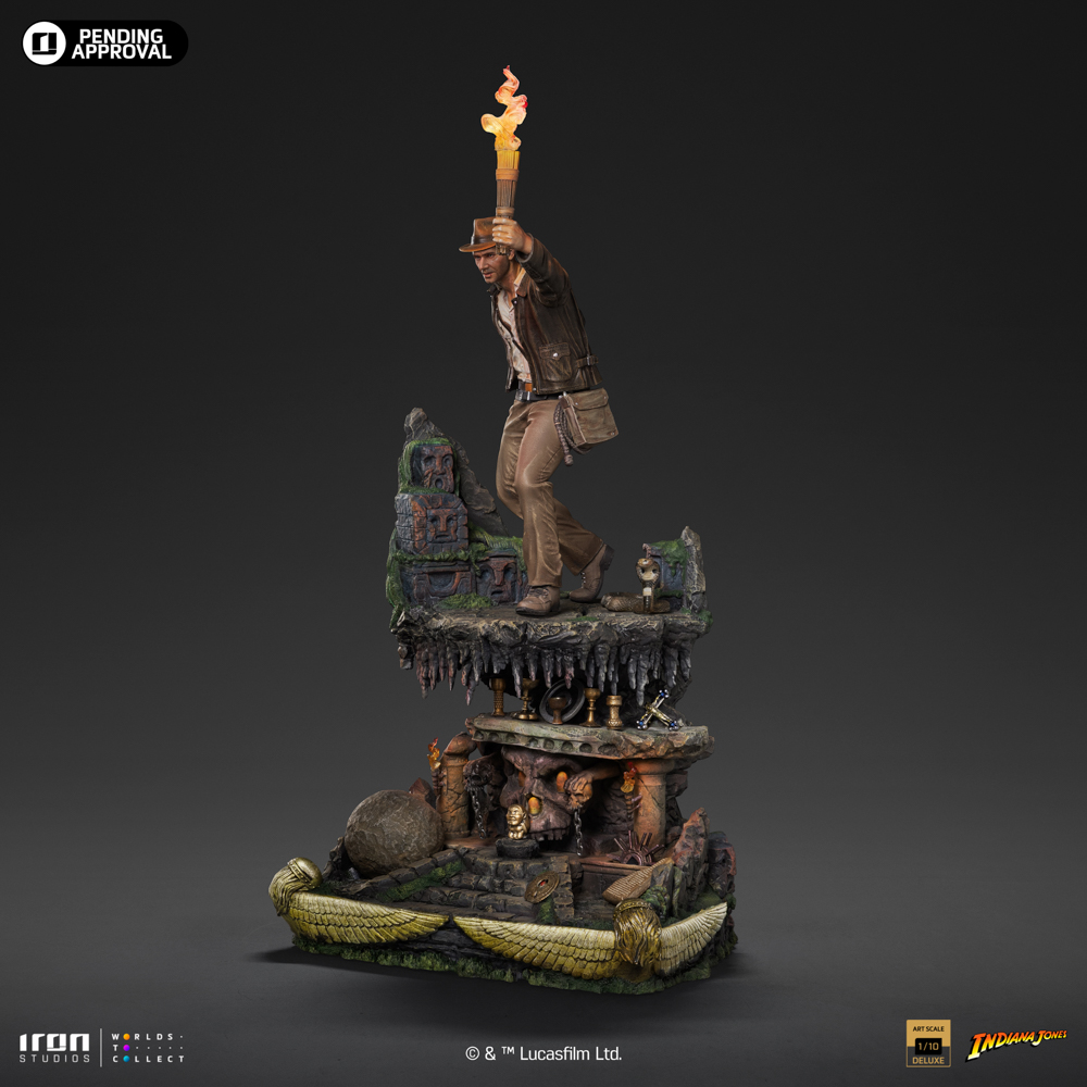 Indiana Jones: Indiana Jones Deluxe Version 1:10 Scale Statue – IRON STUDIO