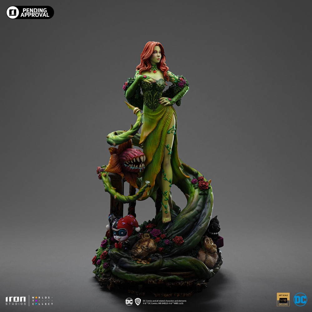 DC Comics: Poison Ivy Gotham Sirens Deluxe Version 1:10 Scale Statue – IRON STUDIO