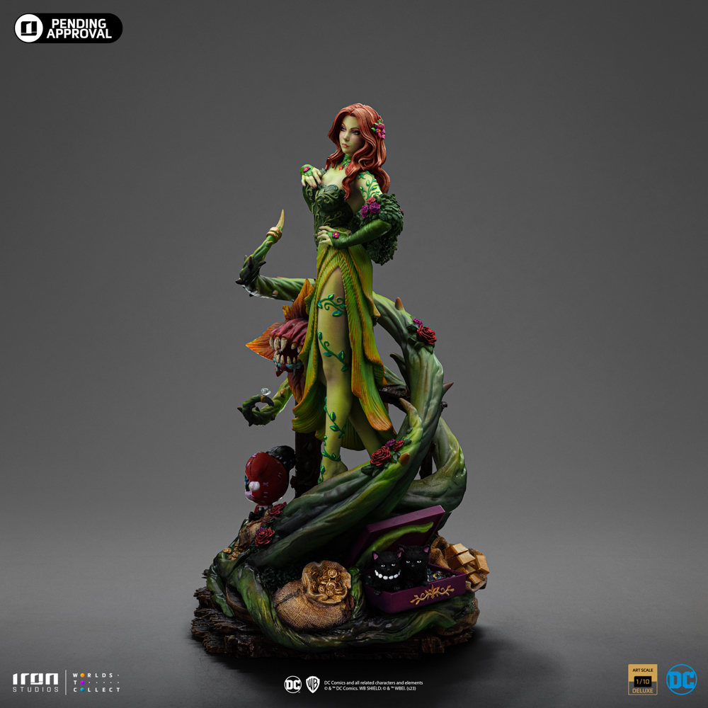 DC Comics: Poison Ivy Gotham Sirens Deluxe Version 1:10 Scale Statue – IRON STUDIO