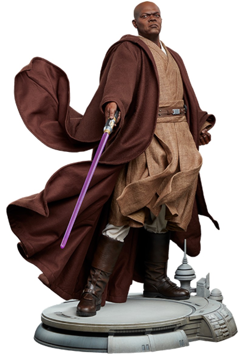 Star Wars: Revenge of the Sith – Mace Windu Premium 1:4 Scale Statue – SIDESHOW TOYS