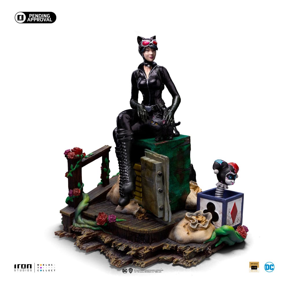 DC Comics statuette 1/10 Deluxe Art Scale Catwoman (Gotham City Sirens) – IRON STUDIOS