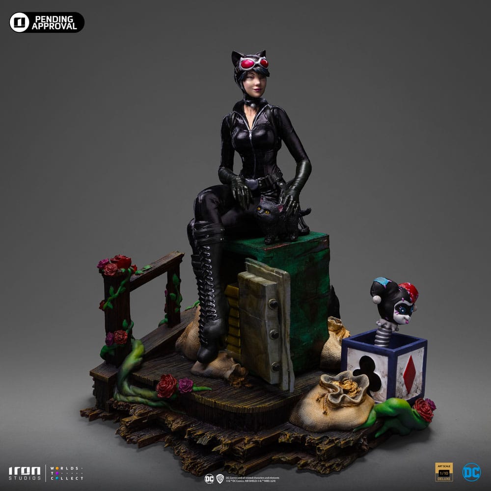 DC Comics statuette 1/10 Deluxe Art Scale Catwoman (Gotham City Sirens) – IRON STUDIOS