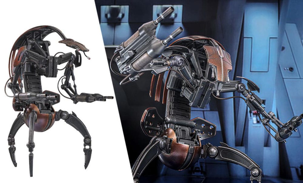 Star Wars Episode I figurine Movie Masterpiece 1/6 Droideka – HOT TOYS