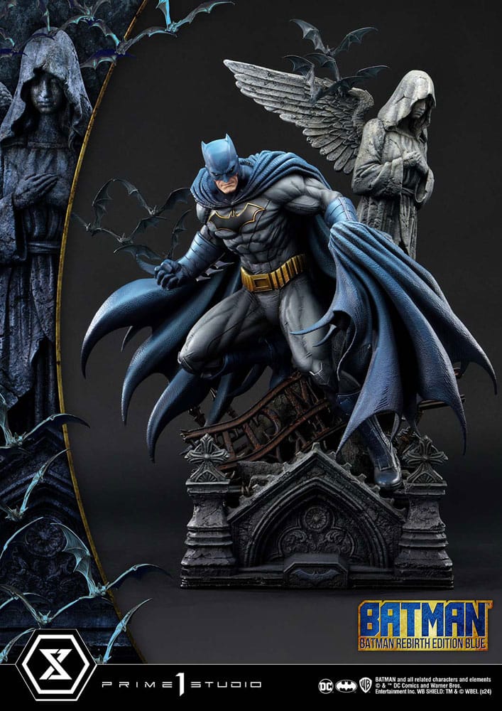 Batman statuette Ultimate Premium Masterline Series 1/4 Batman Rebirth Edition Blue – PRIME 1 STUDIO